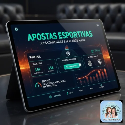 Interface de apostas esportivas na plataforma fofocapg.