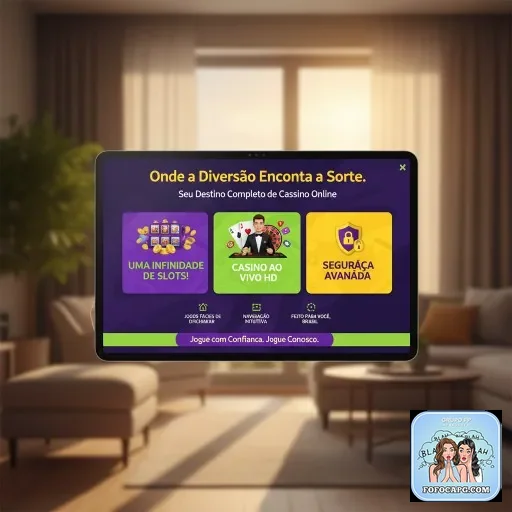 Tela de cadastro do fofocapg com opções de jogos e segurança
