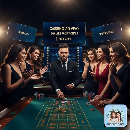Jogadores participando de cassino ao vivo na fofocapg.