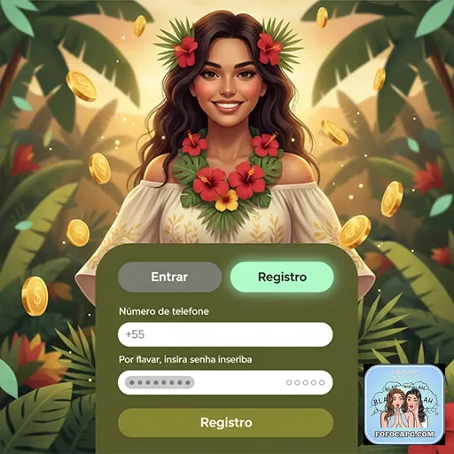 Usuária no celular acessa serviços VIP no fofocapg.