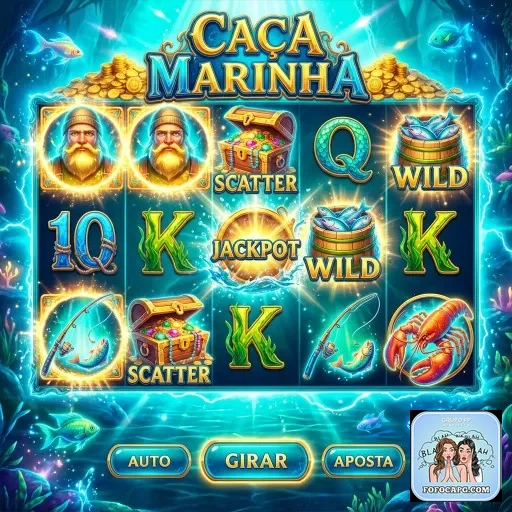 Exibição do caça-níqueis Caça Marinha na fofocapg.