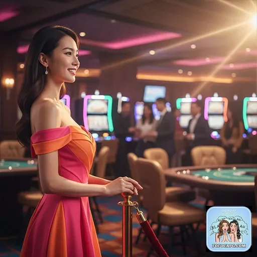 Jogadora VIP em ambiente exclusivo na plataforma fofocapg.