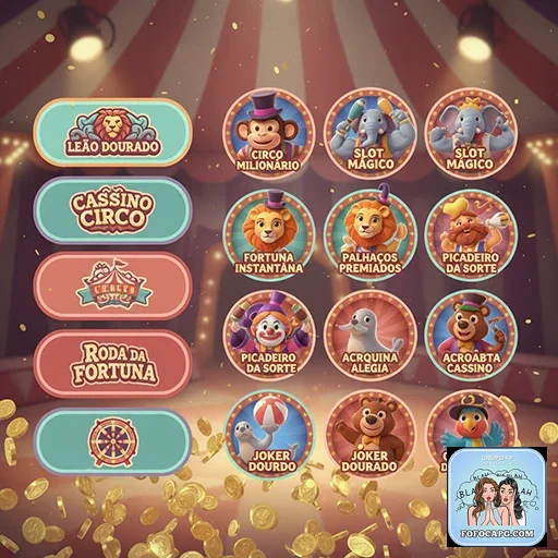 Interface do serviço VIP em fofocapg com opções de jogos.